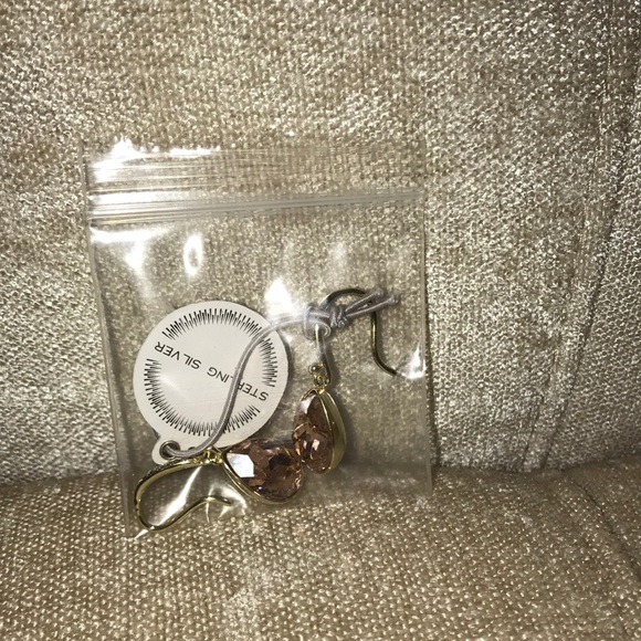 Pink Swarovski Crystals Earings - Picture 4 of 7